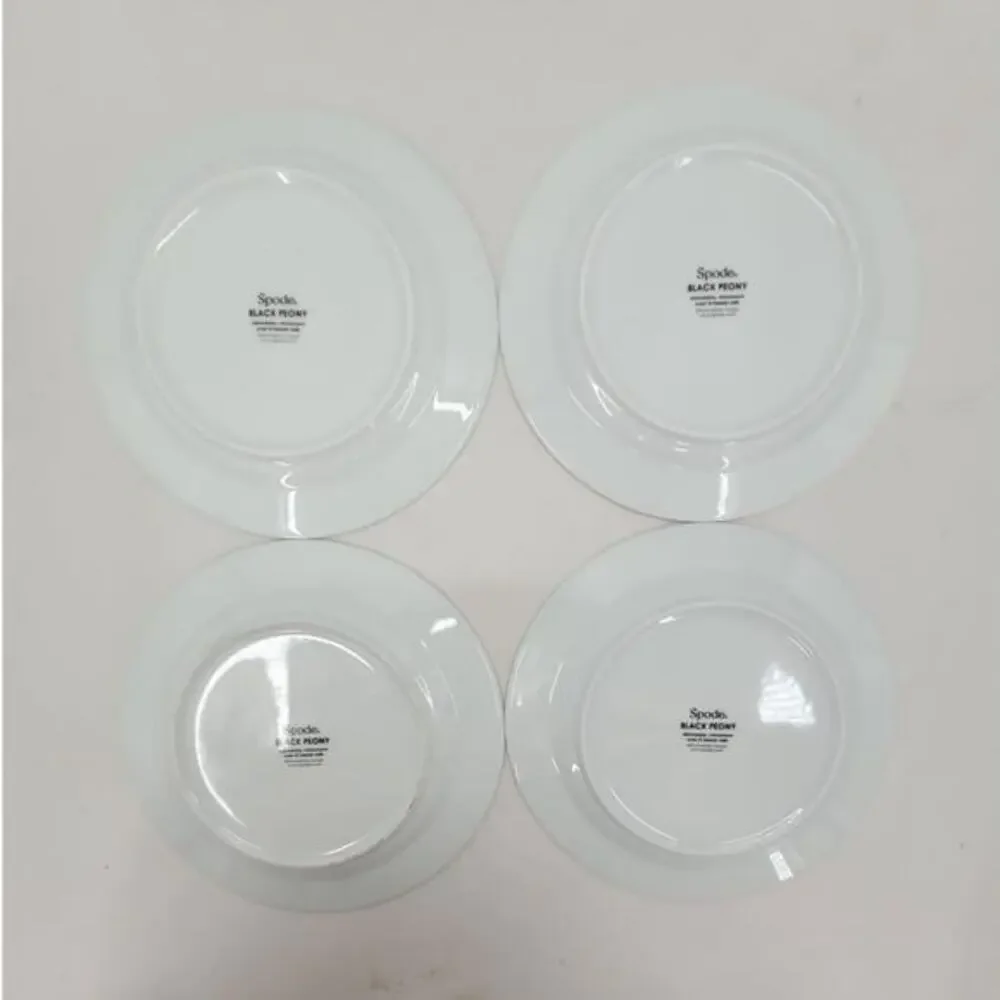 Spode BLACK PEONY 7.5